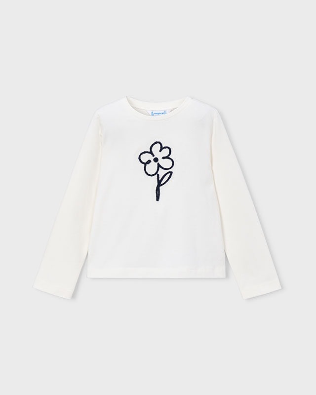 RC KIDS & JUNIOR: CRIANÇA 2 Camisola básica flor Mayoral