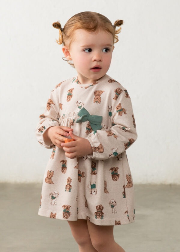 Vestido laço estampado Mayoral