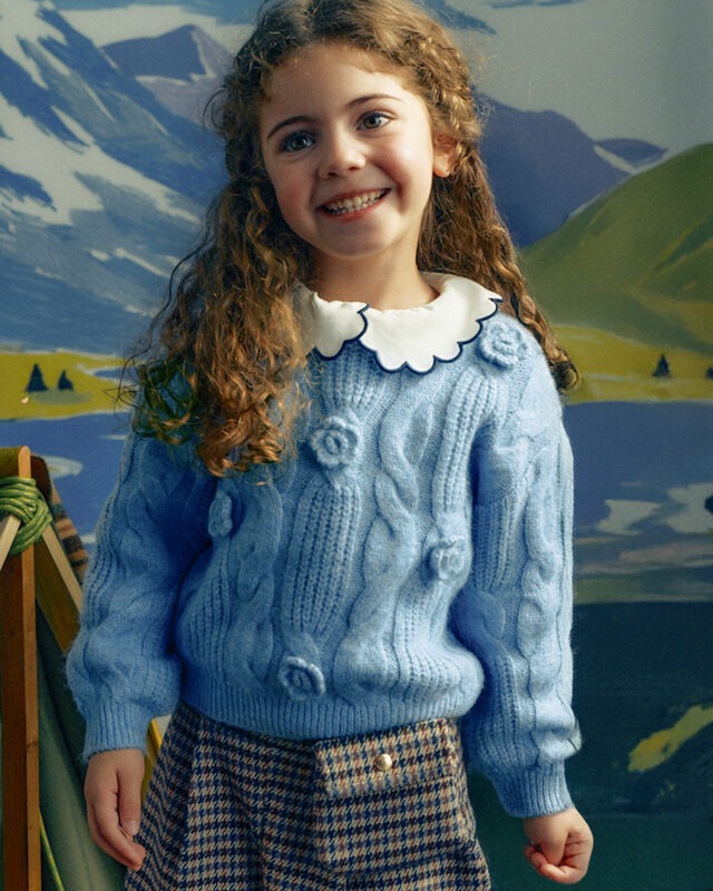RC KIDS & JUNIOR: CRIANÇA 12 Camisola aplique flor Mayoral
