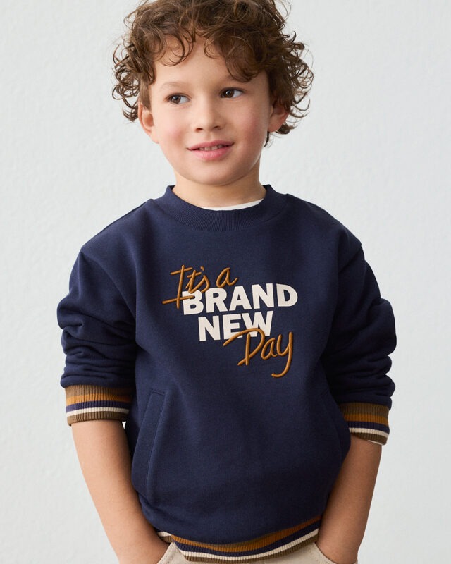 RC KIDS & JUNIOR: CRIANÇA 10 Sweat bordada Mayoral