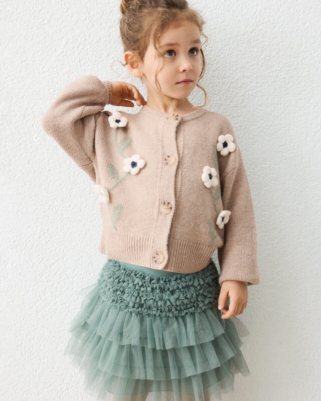 RC KIDS & JUNIOR: CRIANÇA 14 Saia tule folhos Mayoral