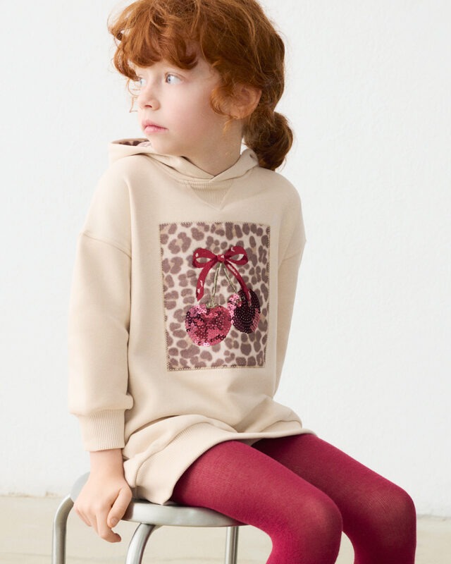 RC KIDS & JUNIOR: CRIANÇA 13 Vestido felpa com capuz Mayoral