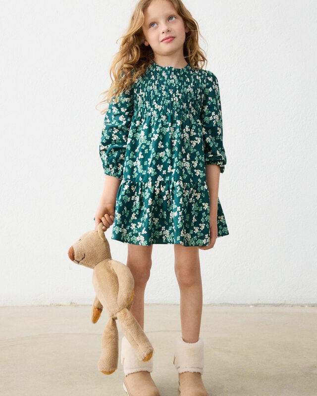 RC KIDS & JUNIOR: CRIANÇA 15 Vestido aveludado estampado Mayoral