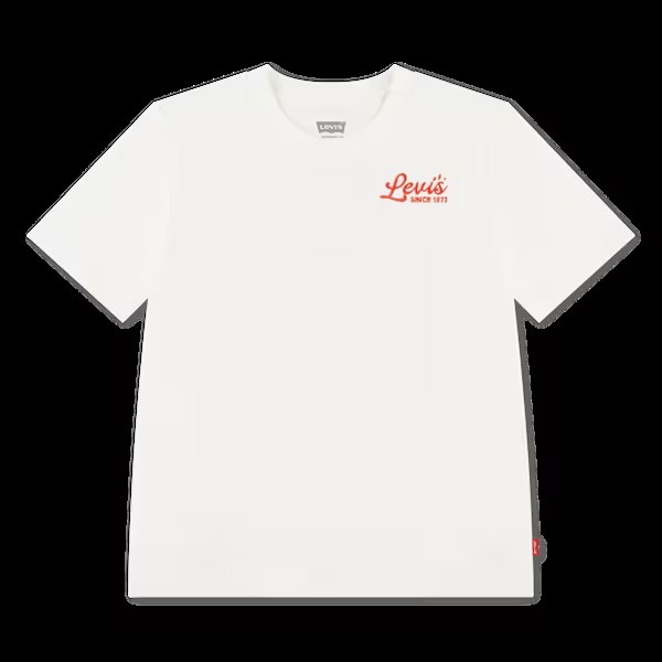 RC KIDS & JUNIOR: CRIANÇA 7 T-shirt estampada atrás Levis